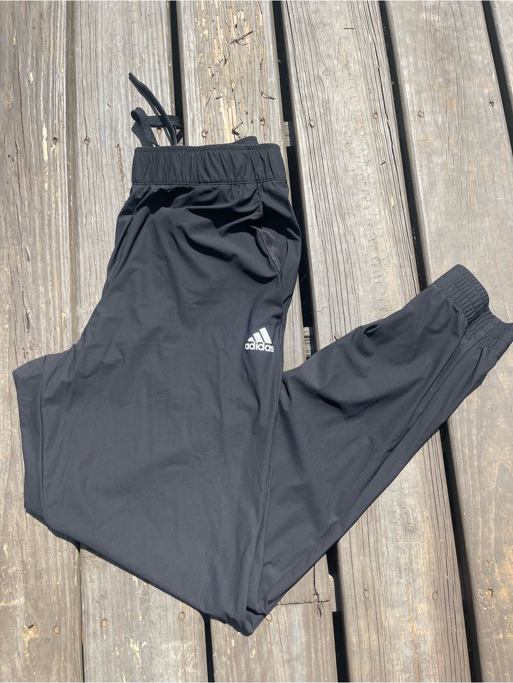 adidas Black Men's Lightweight Jogger golf Pants